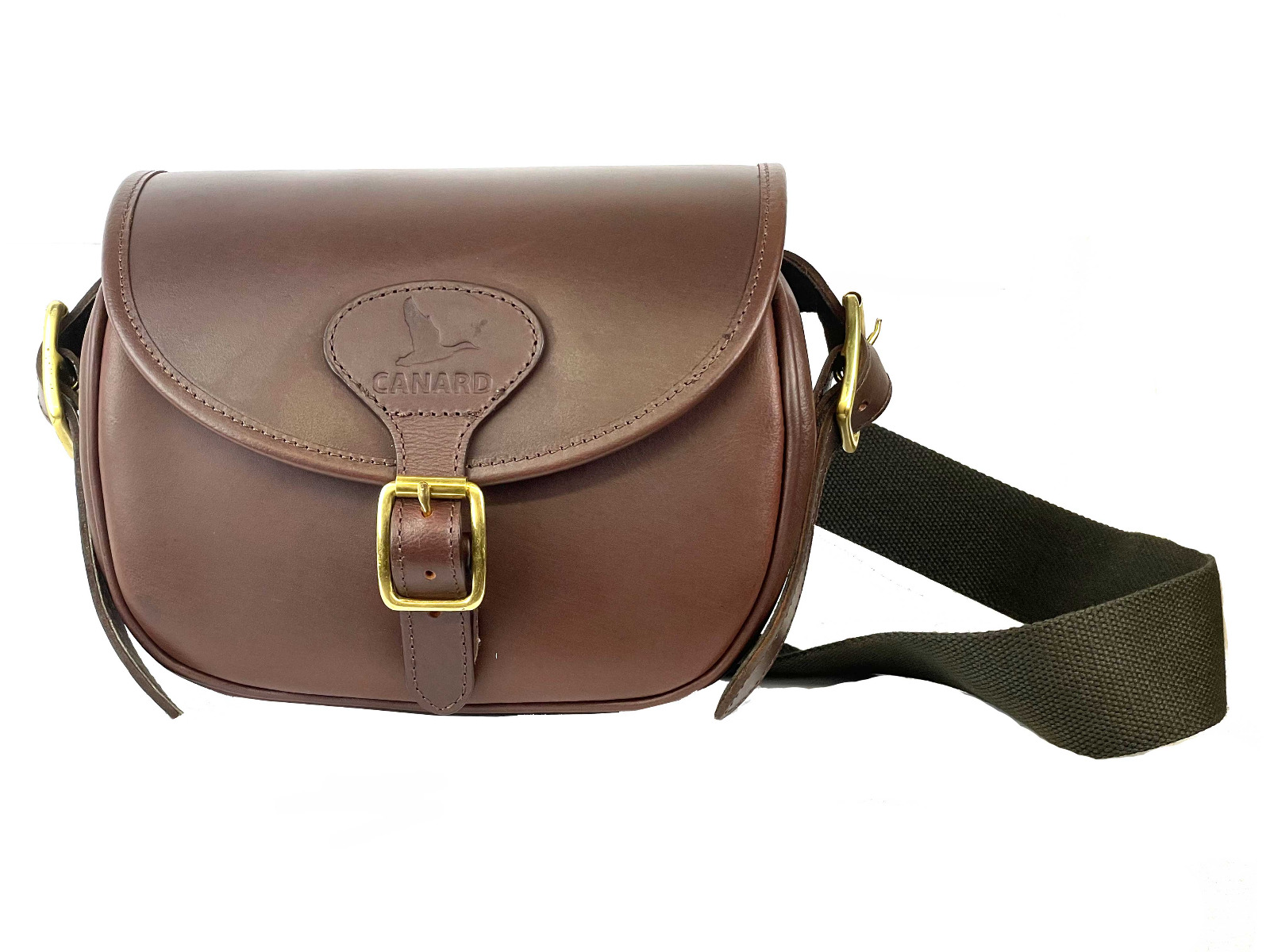 Canard Patrontaske Dakota Læder Valnød Brun