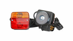 Eurohunt Lygtesæt Til Transportkurv Bagvogn Magnetisk