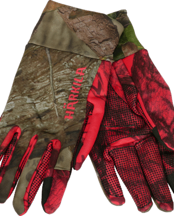 Härkila Moose Hunter     Fleece Handsker Mossyoak Break-up Country Mossyoak Red
