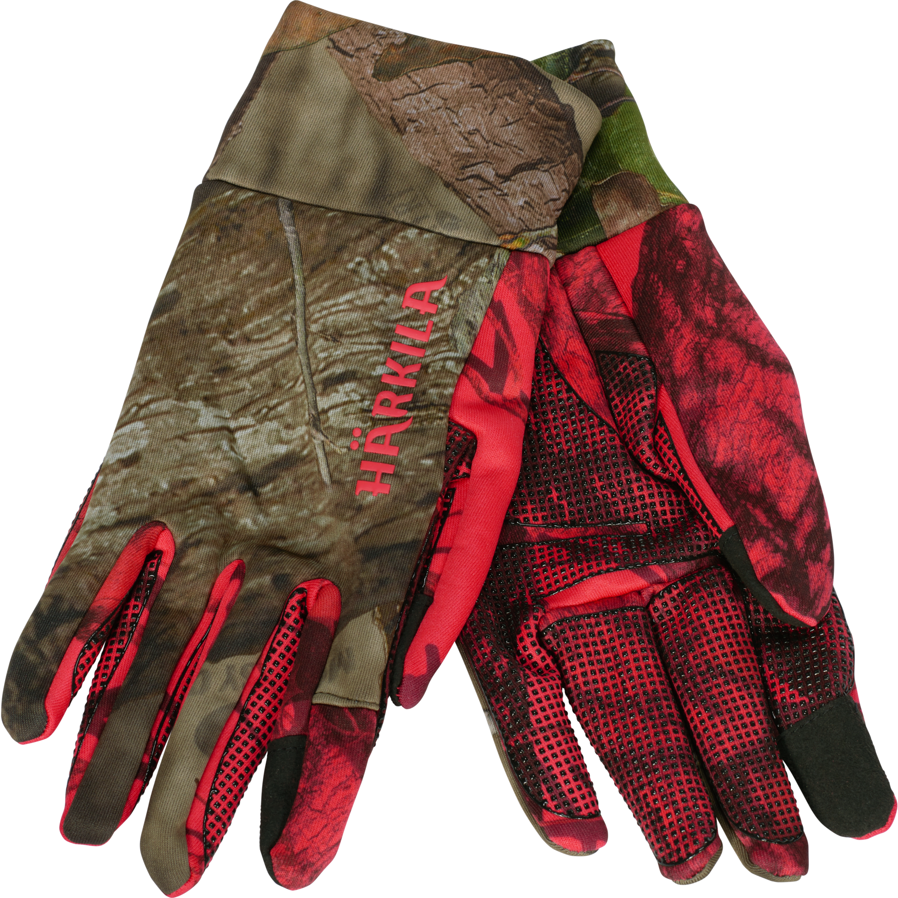 Härkila Moose Hunter     Fleece Handsker Mossyoak Break-up Country Mossyoak Red