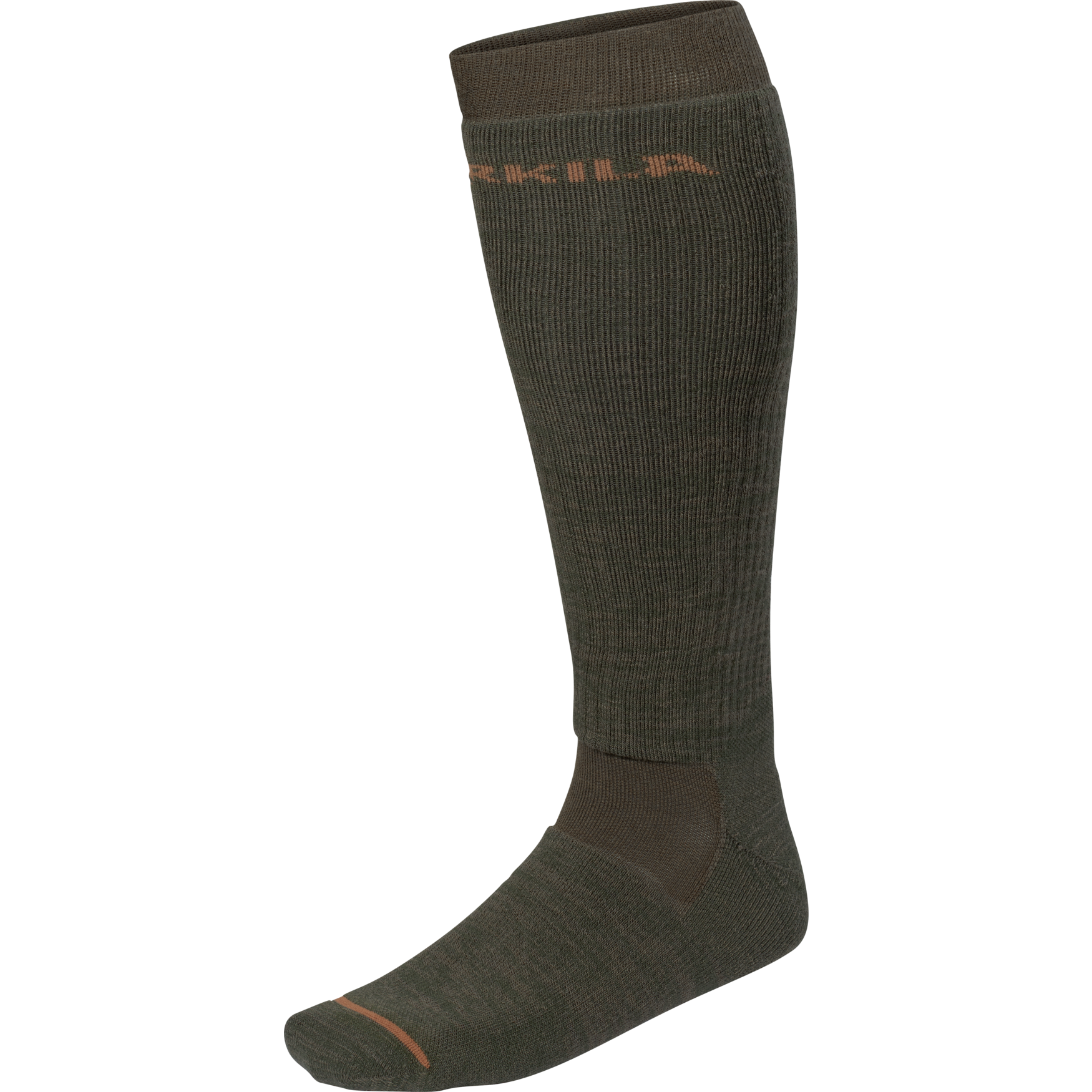 Härkila Pro Hunter Long Socks Willow Green Shadow Brown