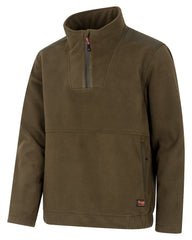 Hoggs Of Fife Green King Ii     Zip Bonded Fleece