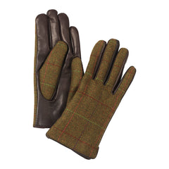 Laksen Burley Ladys Tweed And Lambskin Gloves