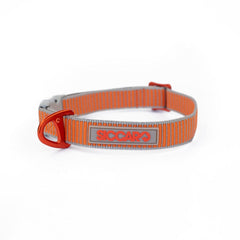 Siccaro Sealines Halsbånd Orange Silver