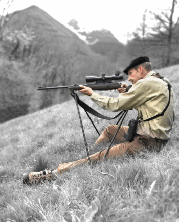 Stable Stick   Bent Skydestok Til Siddende Skydning