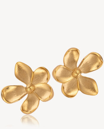 Blumie ørestikker Forgyldt Large