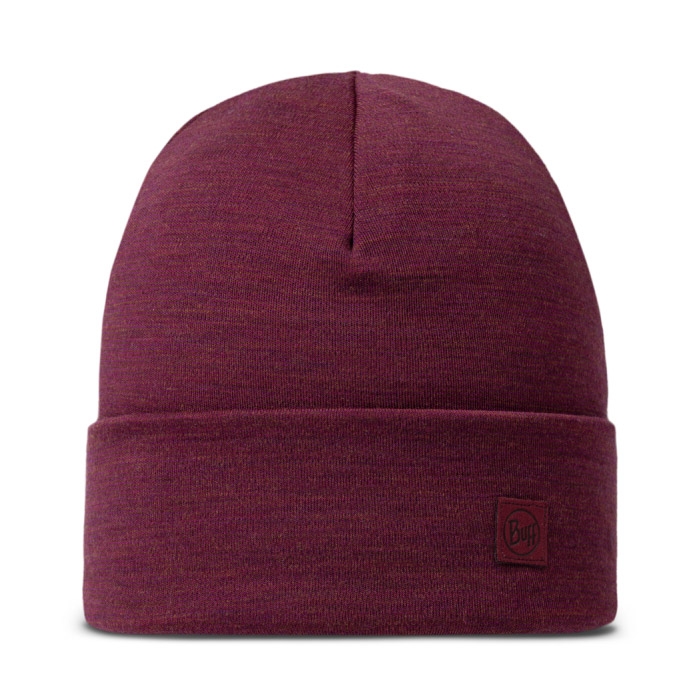 Buff Heavyweight Beanie Merino-tibetan Red Hue