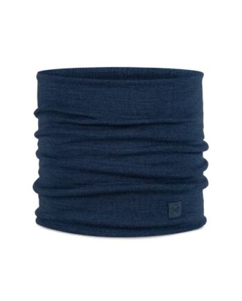 Buff Heavyweight Merino Wool Neckwarmer Night Blue