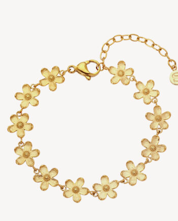 Camellia Armbånd Forgyldt