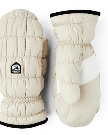 Hestra Alpine Moon Mitt Handsker White Str