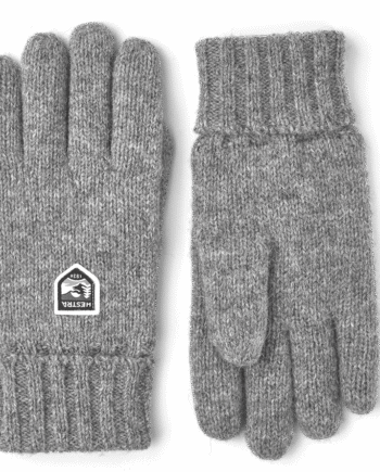 Hestra Basic Wool Handsker Grey Str 10