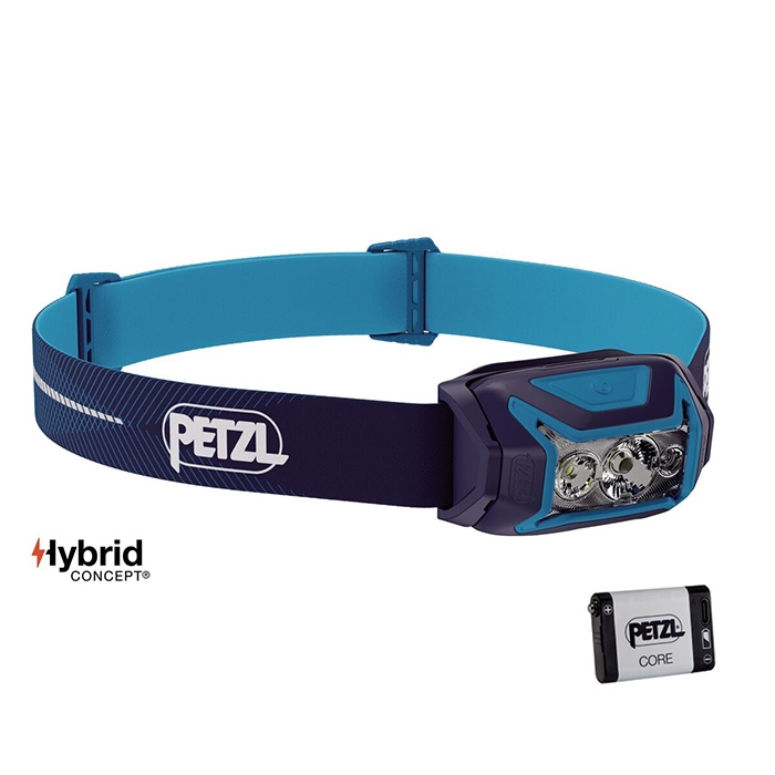 Petzl Actik Core 625 Lm Pandelampe-blue Pandelamper