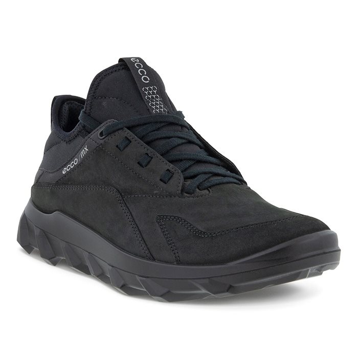 Ecco Mx Low Nubuck Herre   Mænd  Black-41 Vandresko