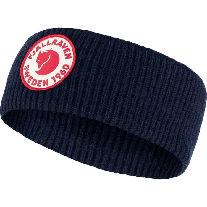 Fjällräven 1960 Logo Headband-dark Navy Pandebånd
