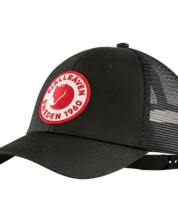 Fjällräven 1960 Logo Långtradarkeps-black-    Baseball Cap  Kasket